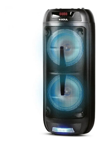 Parlante Bluetooth Torre Led Mic Torre Karaoke Soul Xl250