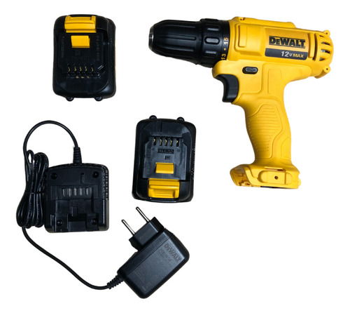 Furadeira Parafusadeira Sem Fio De 10mm Dewalt Dcd700c2 12v