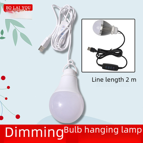 2800-6500k - Enchufe De Alimentación Usb - Bombilla Led De 5