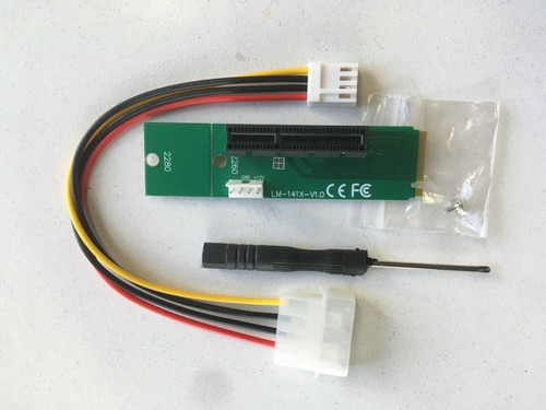Imagen 1 de 2 de Conversor M2 A Pci Express