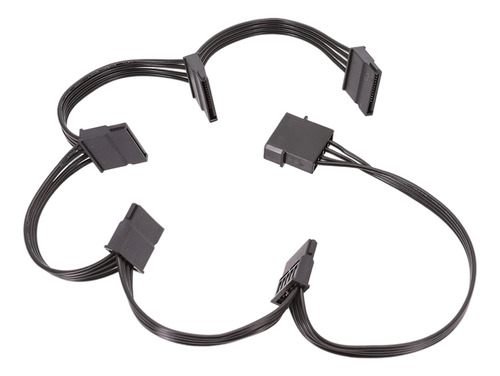 Ide A 5 Cable De Alimentación Hdd Ssd Adaptador 18awg Cable