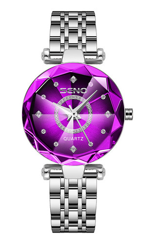 Relojes Seno De Lujo Y Elegantes De Cuarzo Con Diamantes