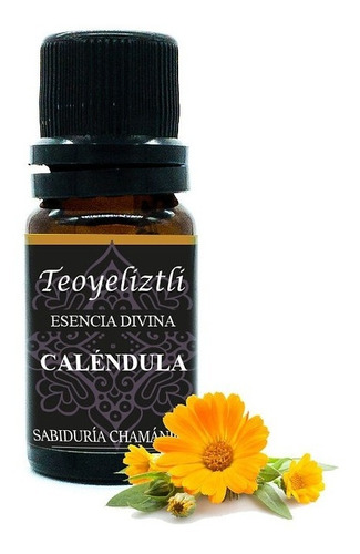 Aceite Esencial Caléndula Aromaterapia  Sabiduria Chamanica