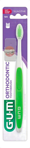 Gum Orthodontic - Cepillo Ortodóntico Con Tapa - 4 Hileras