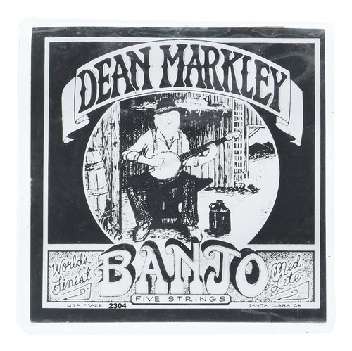 Encordado Banjo 5 Cuerdas 10-24ww Dean Markley 2304