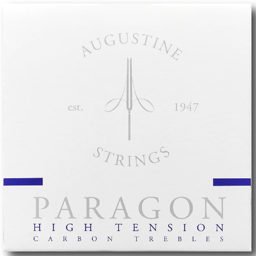 Paragon Blue Set Augustine Tensão Alta Cordas Violão Nylon