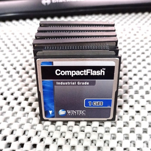 Lote De 10 Compact Flash 1gb Grado Industrial !!