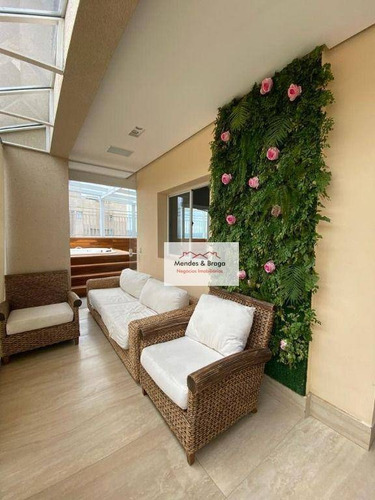 Imagem 6 de 30 de Cobertura Com 3 Dormitórios À Venda, 234 M² Por R$ 2.485.000,00 - Vila Augusta - Guarulhos/sp - Co0019