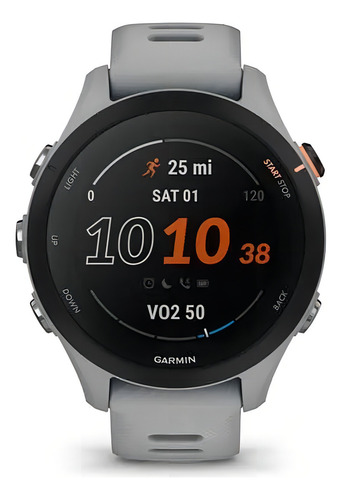 Reloj Inteligente Garmin Forerunner 255s Powder Grey Color Gris - Excelente (Reacondicionado)