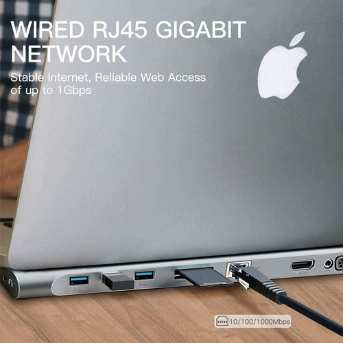 Hub Baseus Adaptador Type-c 10n1 Enjoyment Para Note E Mac