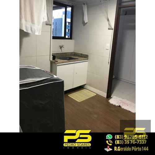 Apt. Alto Padrão C/ 4 Dormitórios À Venda, 203 M² Por R$ 840.000 - Manaíra - João Pessoa/pb - Ap1957