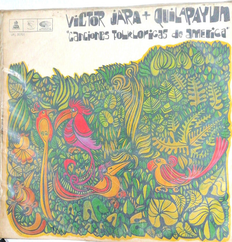 Victor Jara + Quilapayun  Chile Folklore Disco Vinilo 