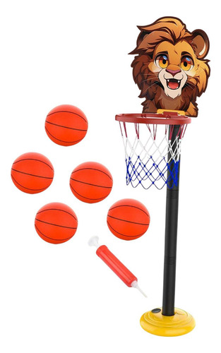 Juego De Aro De Baloncesto Para Niños, Red De Marrón