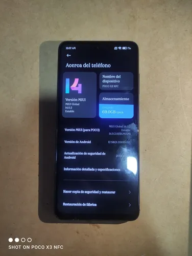 Poco X3 Nfc - 128gb - Dual Sim. Excelente Rendimiento (Usado)