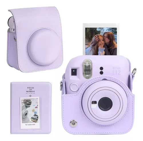 Cámara instantánea Fujifilm Instax Mini 12 Lila con Funda y 30