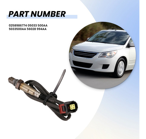 Sensor De Oxígeno 0258986774 5033500aa Para Jeep Mitsubishi