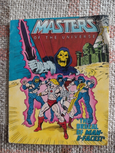 Pequeña Historieta De He-man Año 1982 En Inglés