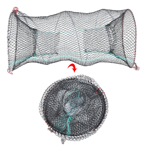 Trampa De Pesca Portátil Plegable, Cebo Para Camarones, Cang