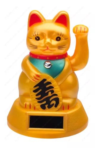 Maneki Neko - Gato de la Suerte - Beige - Tienda Marcial Colombia