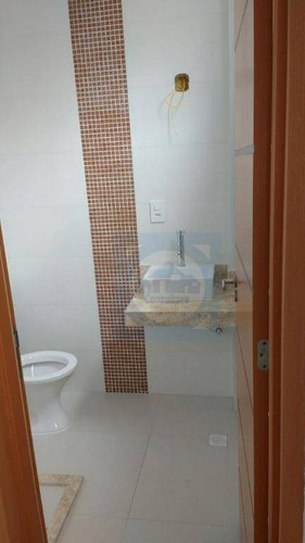 Casa Com 3 Dormitórios À Venda, 145 M² Por R$ 700.000,00 - Marapé - Santos/sp - Ca0552
