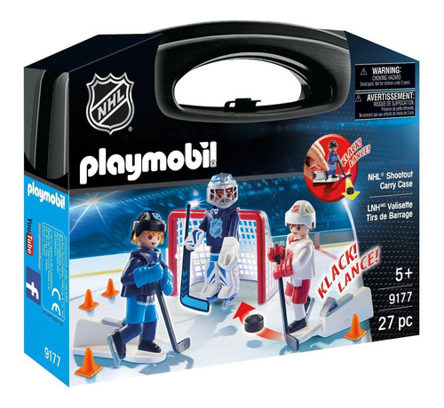 Playmobil Nhl Shootout  Funda De Transporte Pmb