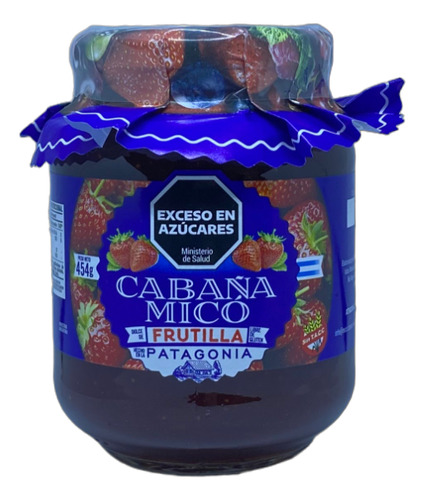 Mermelada De Frutillas 454 Grs Cabaña Micó - Sin Tacc X2