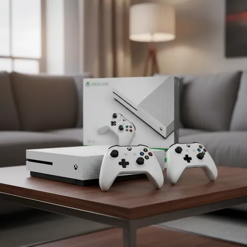 Microsoft Xbox One S 1tb 2 Controles Originais Garantia