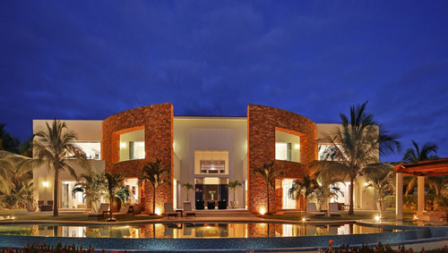 Imagen 1 de 14 de Casa En Venta, Frente A Playa, Riviera Nayarit $6,500,000usd