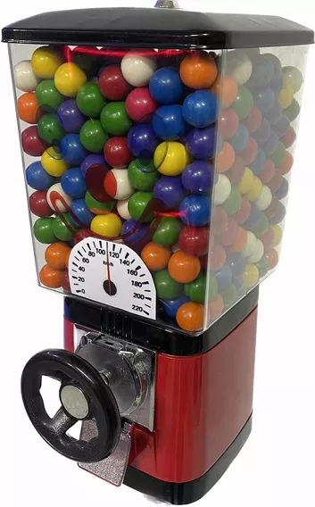 Vending Dulcera Chiclera 1 Pulgada Con Volante Y Pedestal