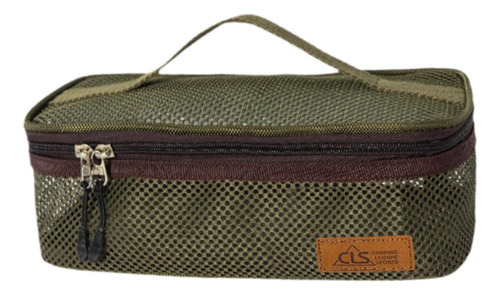Bolsa Organizadora De Viaje Para Utensilios Verde Profundo
