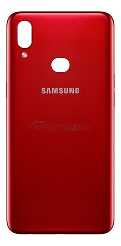 Tapa Trasera Carcasa Samsung A10s Color Rojo Nuevo