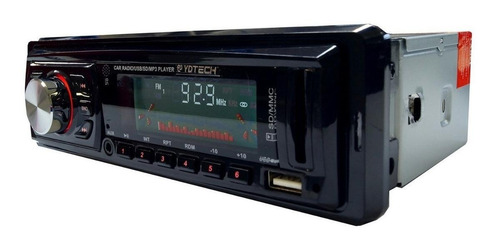 Som automotivo Ydtech 81677 com USB e leitor de cartão SD