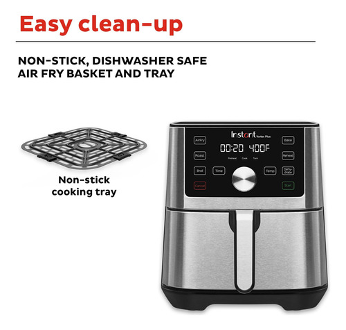 Lavaplatos Air Fryer Instant Vortex Plus 6qt Xl 6 En 1, Colo