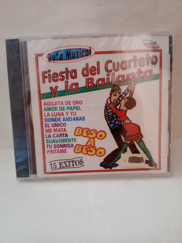 Cd Fiesta Del Cuarteto Y La Bailanta, Beso A Beso- Nuevo