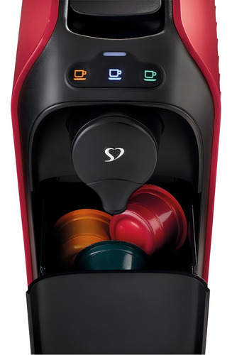 Cafeteira Espresso Passione Vermelha 127v - Tres 3 Corações Vermelho-brilhante