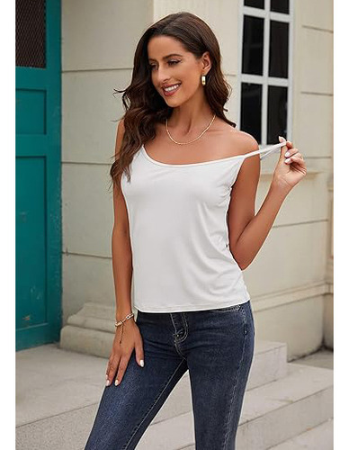 Pack 6 Camiseta Sin Mangas Para Mujer Fibra BambĂș Camisola