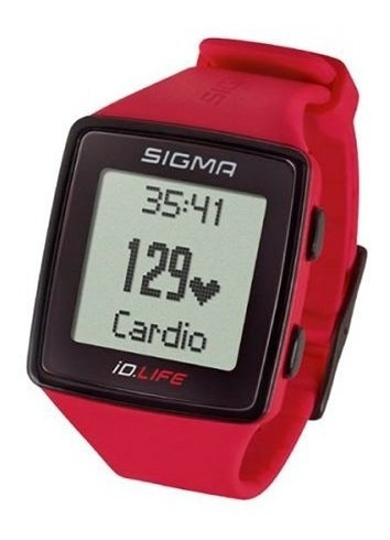 Reloj Sigma Id.life Color Rojo