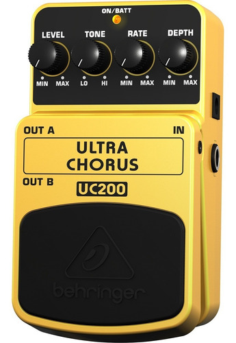 Behringer Uc200 Ultra Chorus Pedal De Efecto Para Guitarra