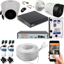 Comprar Dahua Camaras Seguridad Dvr 4ch + 2 Cámaras 1080p Completo