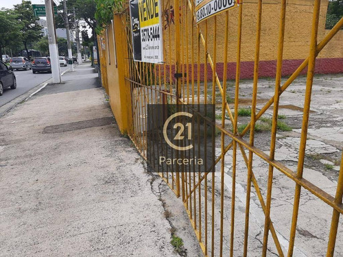 Terreno 540 M2 Av Ibirapuera R$ 4.400.000 Venda Aceita Propostas - Te0148