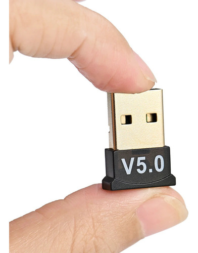 Imagen 3 de 7 de Adaptador Receptor Bluetooth Usb 5.0 Pc Audio Notebook Celu