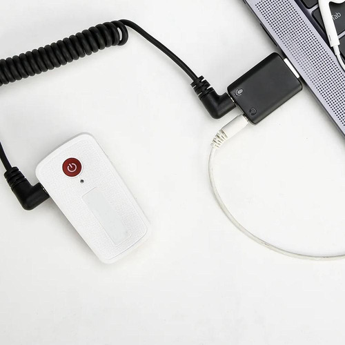 Adaptador de audio hembra Boya BY-EA2 USB A P/ 3,5 mm negro