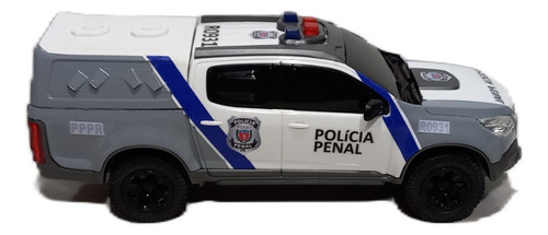 Miniatura Viatura Polícia Penal Do Paraná Branco