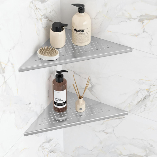 Estantes De Ducha En Esquina, Repisa Para Ducha De Azulejos