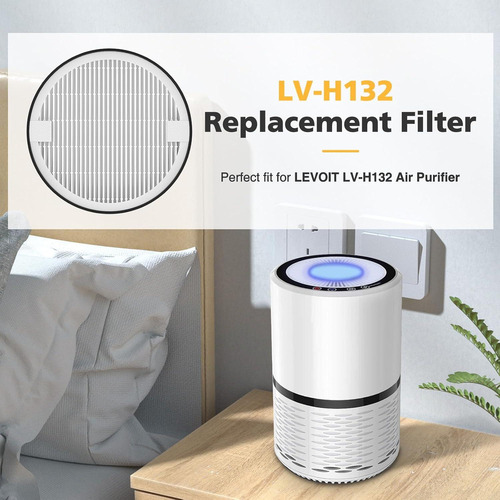 Filtro De Reemplazo Cabiclean Lv-h132 Hepa 4 Piezas