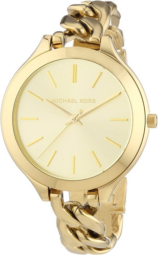 Reloj Michael Kors Clásico Mk3222 De Acero Inox. Para Mujer