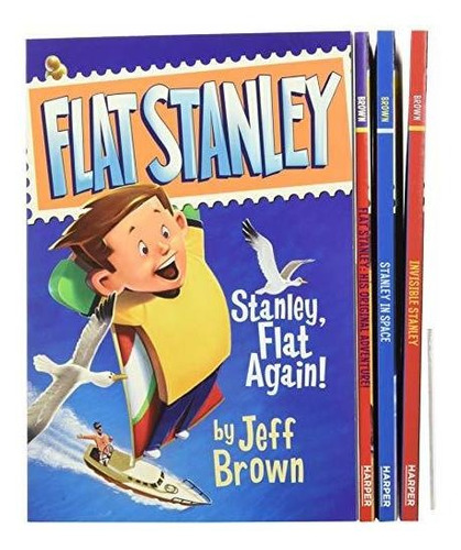 Book : The Flat Stanley Collection Box Set Flat Stanley,...