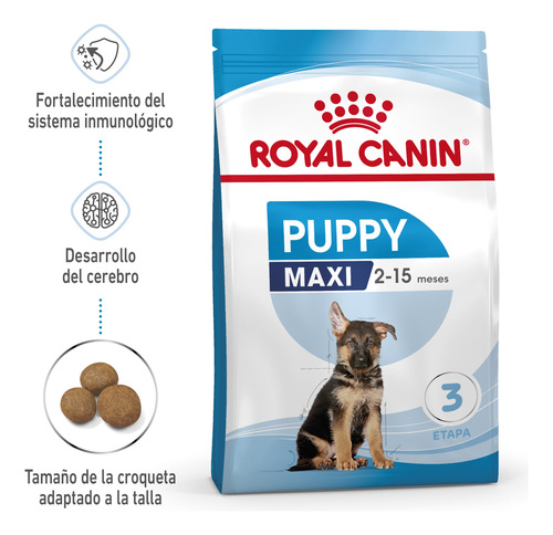 Royal Canin Maxi Puppy Para Perros X 15kg - Oferta Wankun
