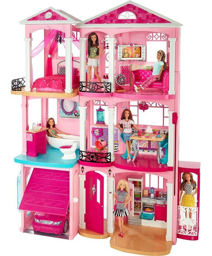 Barbie Real Casa Dos Sonhos Mattel