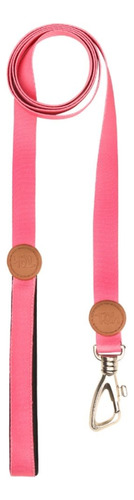 Guia Para Cães Alça Comfort 1,5m Rosa Toh